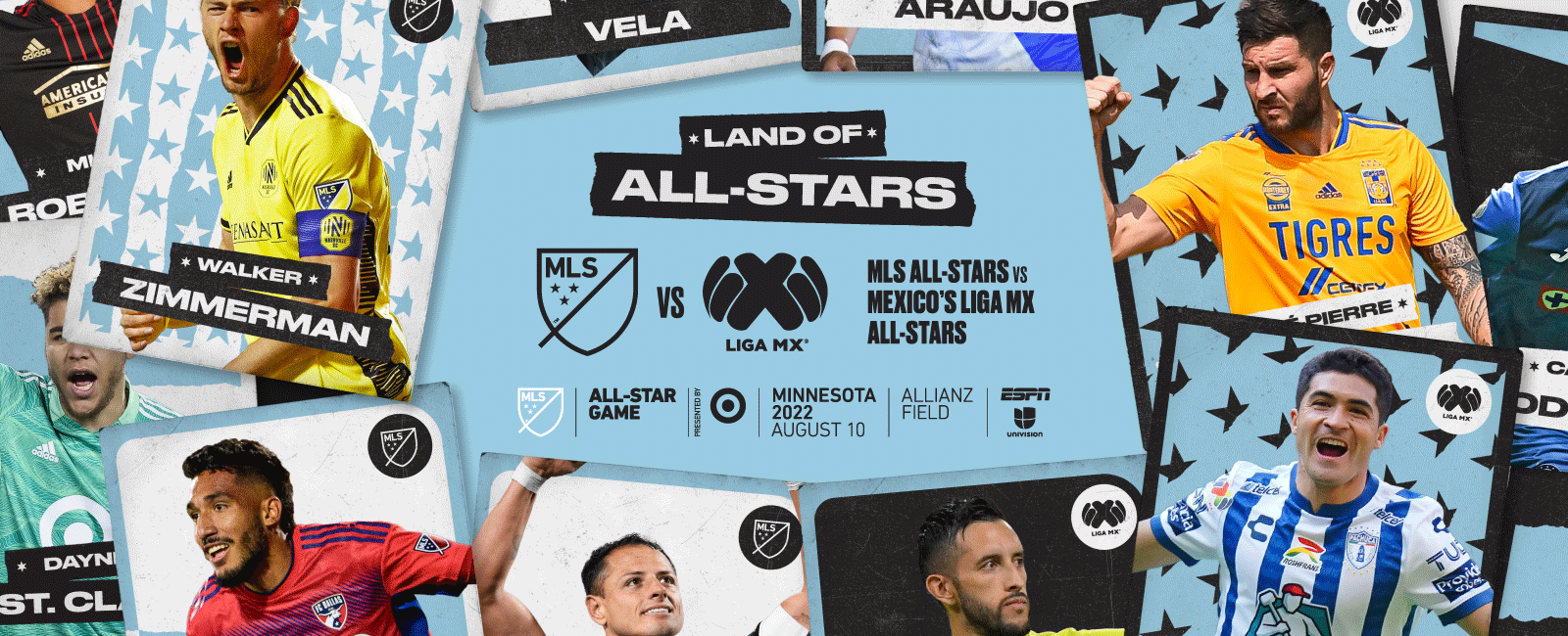 MLS All-Stars to face the LIGA MX All-Stars in the 2022 MLS All-Star Game  presented by Target